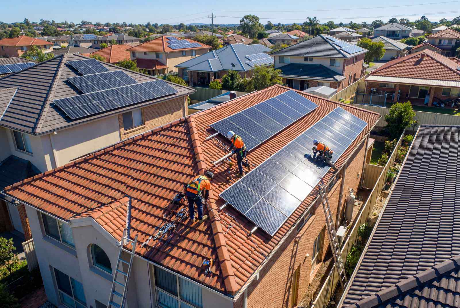 residential rooftop solar panel installation NC