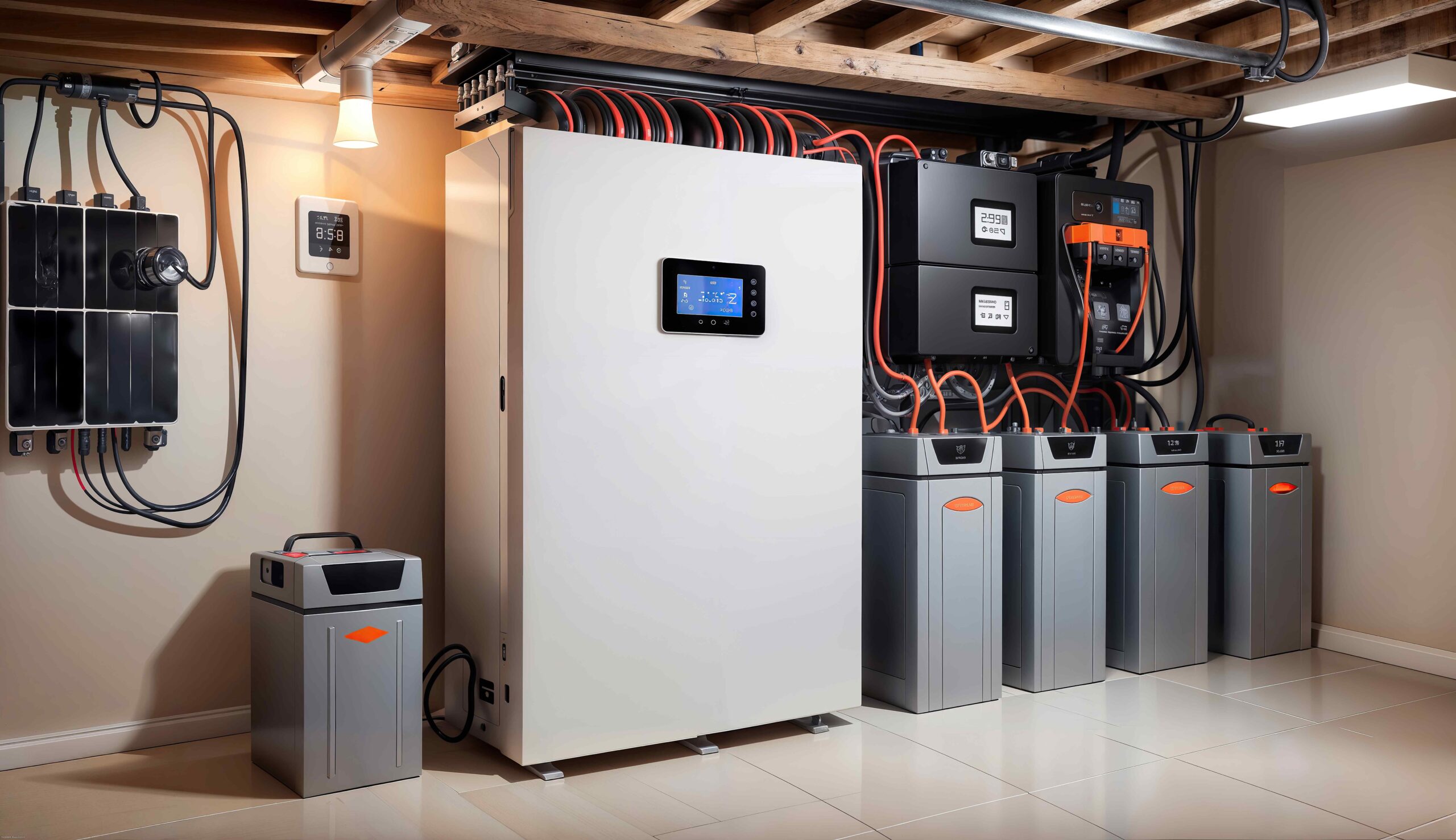 battery storage for residential solar systems