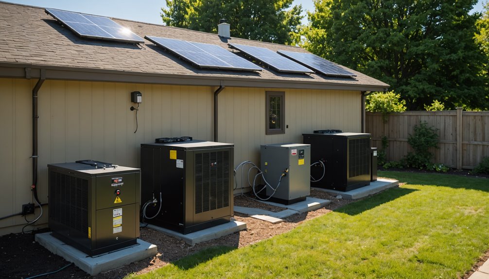 solar generator integration system