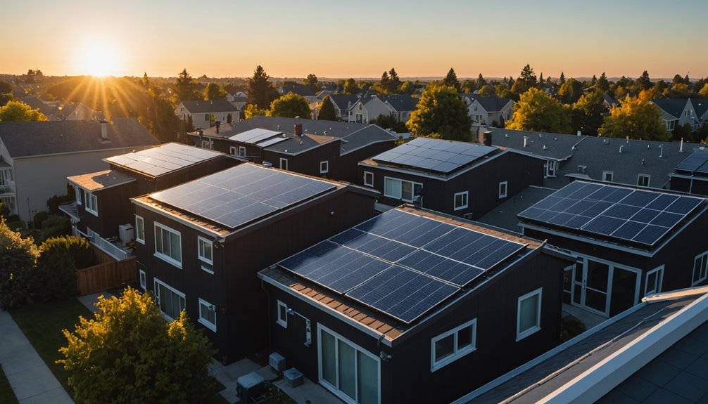 solar panels during outages